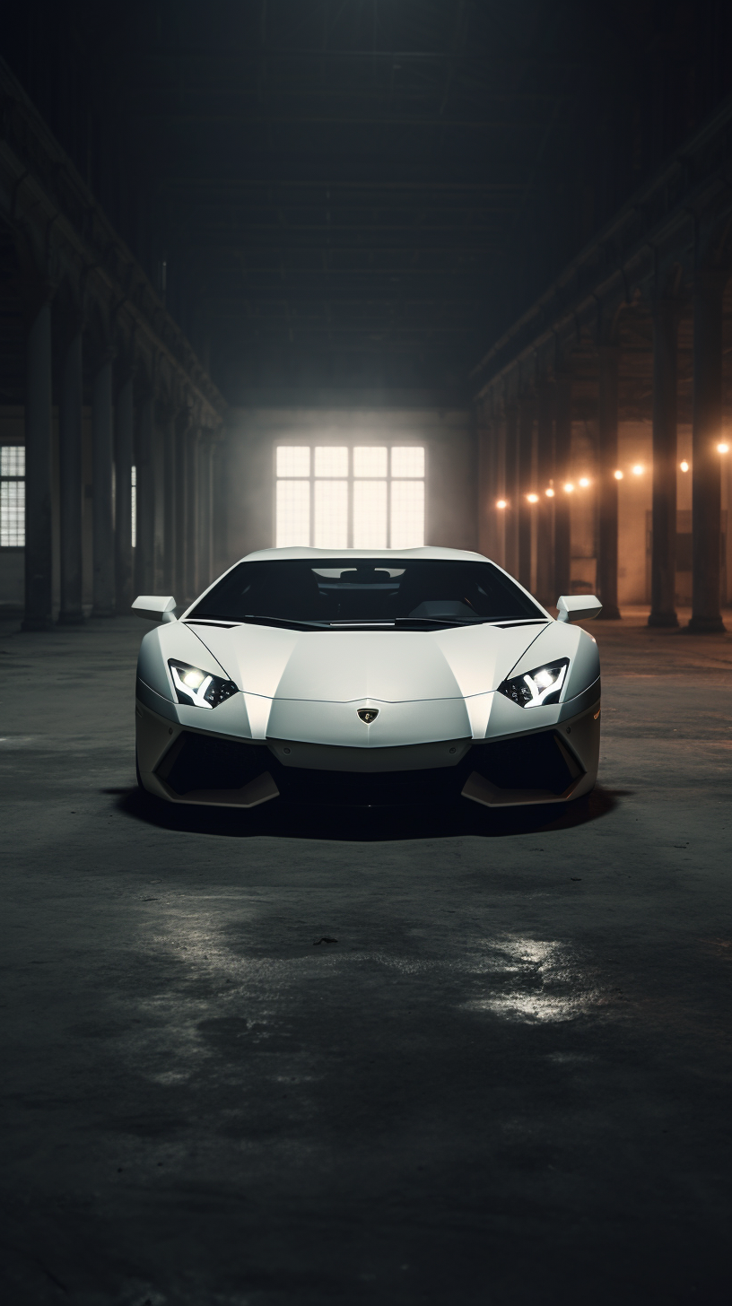 Lamborghini Aventador Cinematic Full Pic Headlights