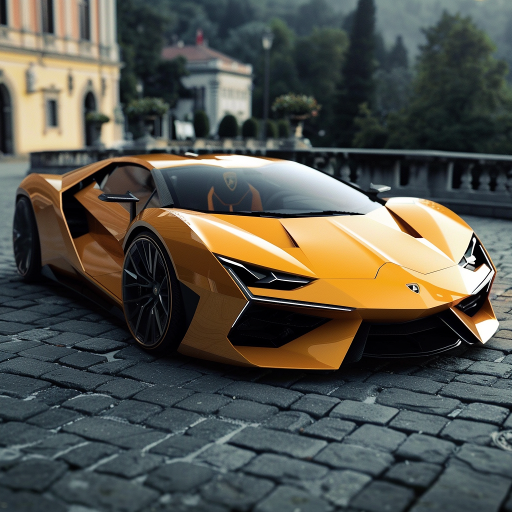 Stylish Lamborghini Car Design