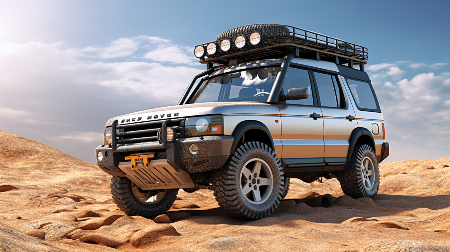 2004 Land Rover Discovery 2 off-road lifted