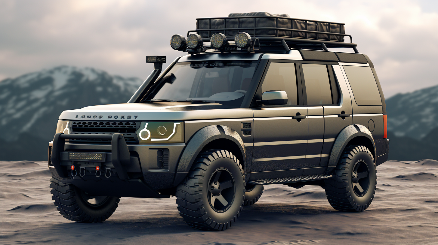 Hyperrealistic Land Rover Discovery Limo