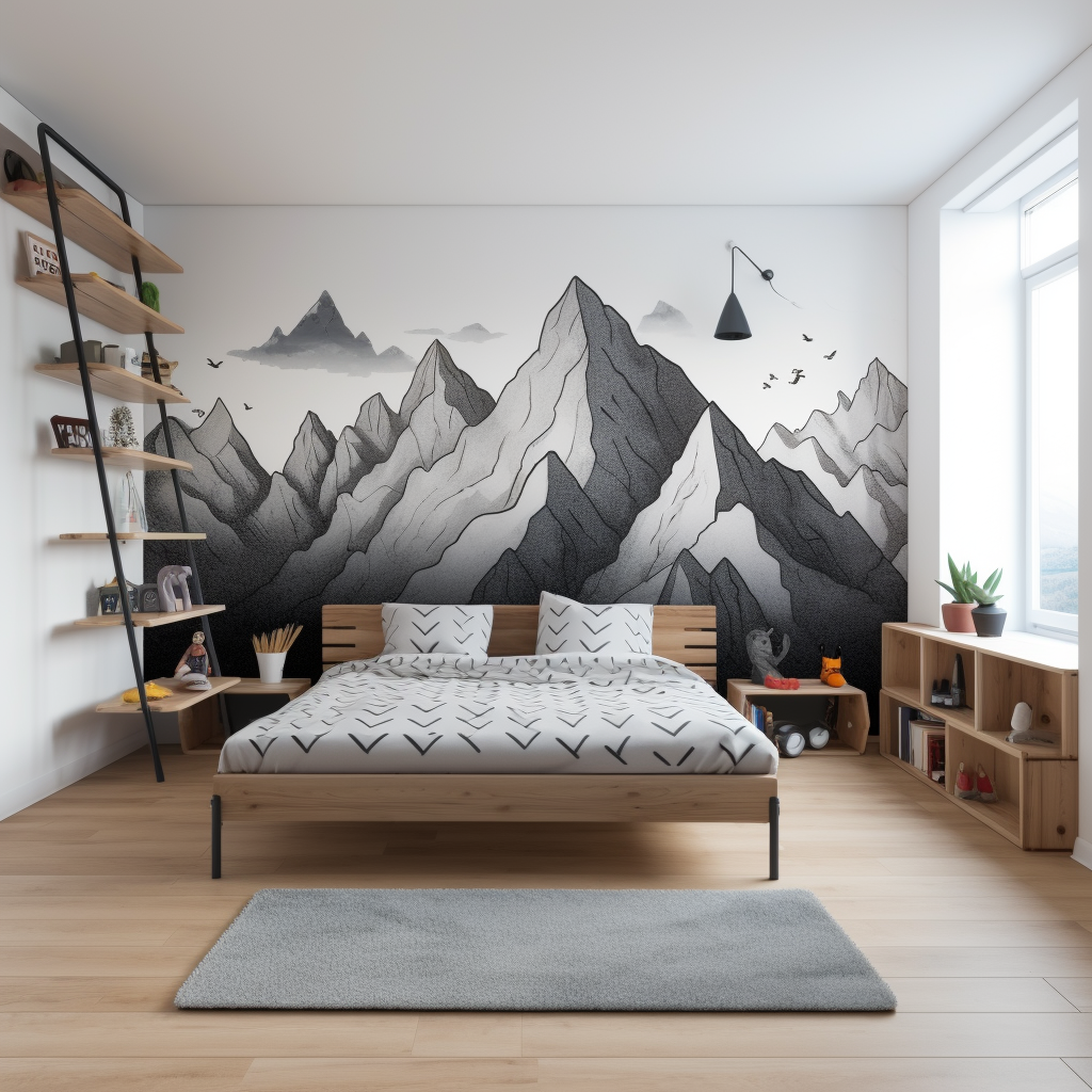 small-bedroom-mountain-mural