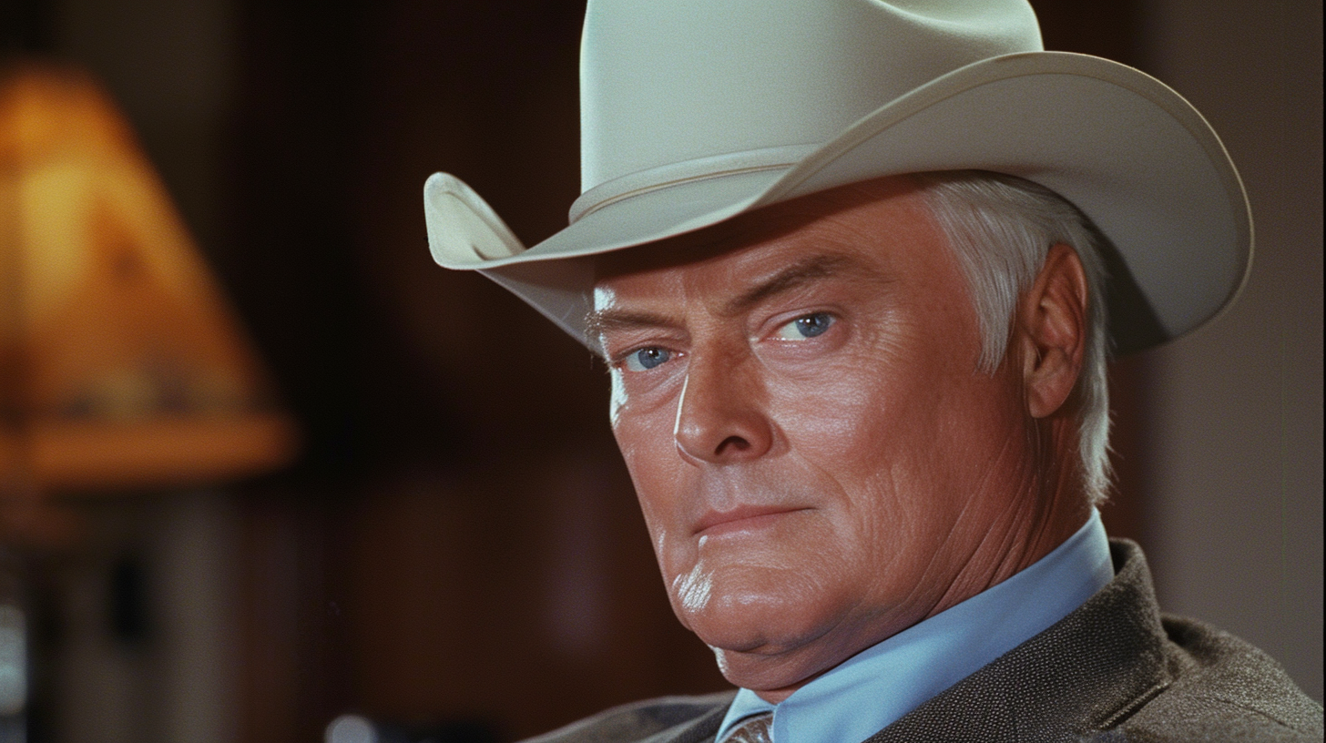 Larry Hagman 80's Dallas Still