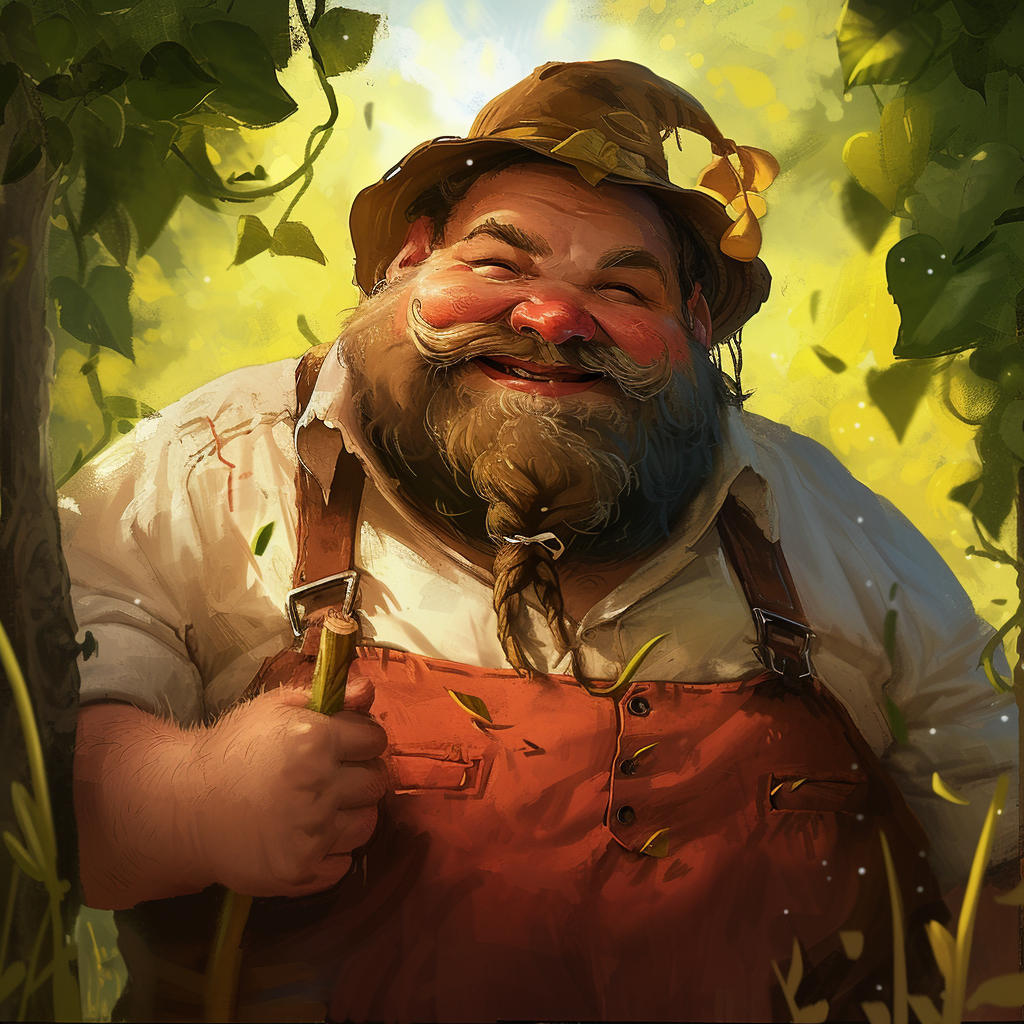 League of Legends Farmer Smiling