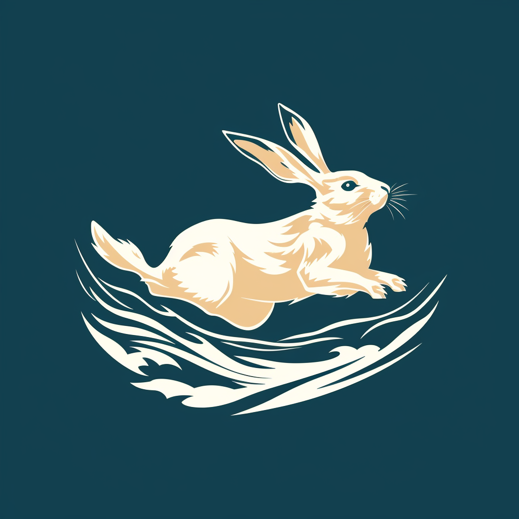 Leaping Rabbit Sailor Tattoo Art