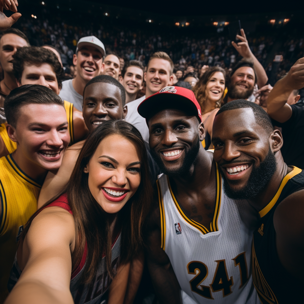 Lebron James Steph Curry Dancing Kendall Jenner VIP Party