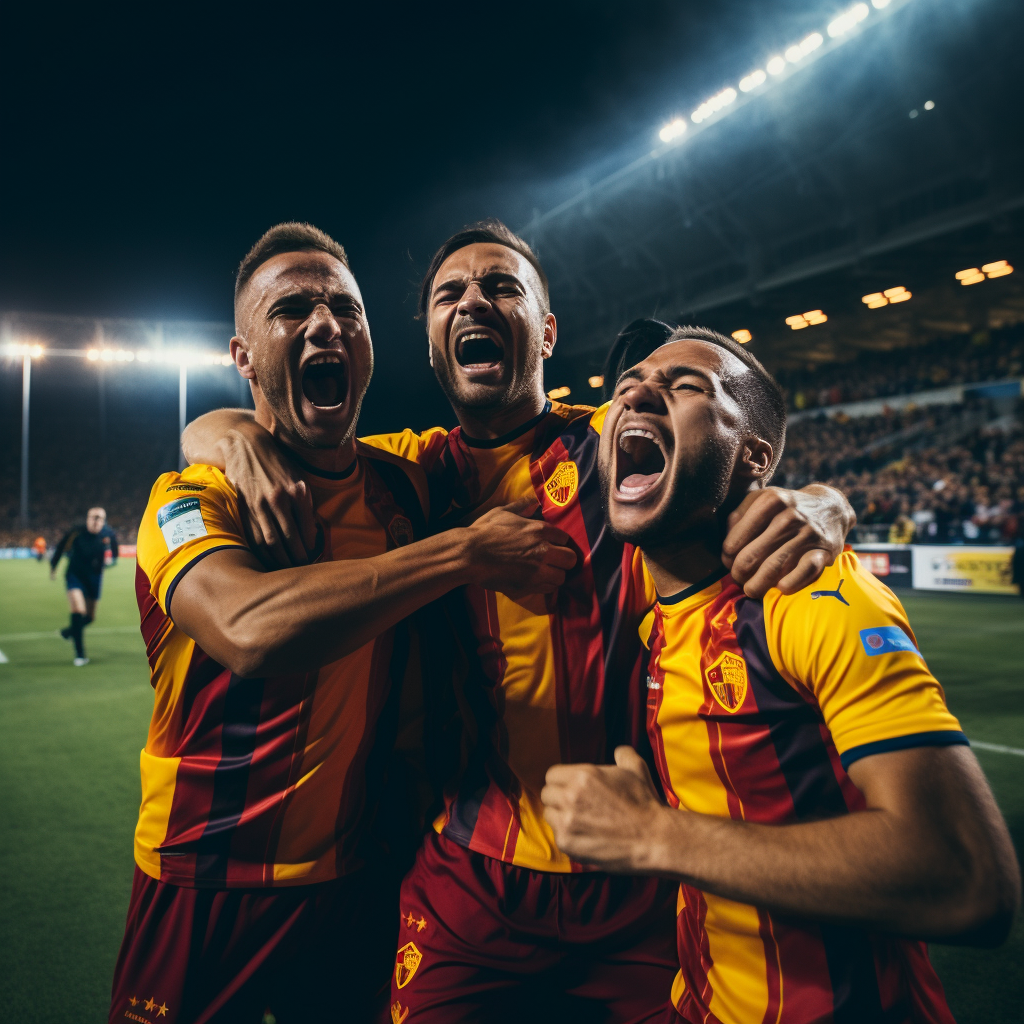 Lecce Italy Serie A champions celebration