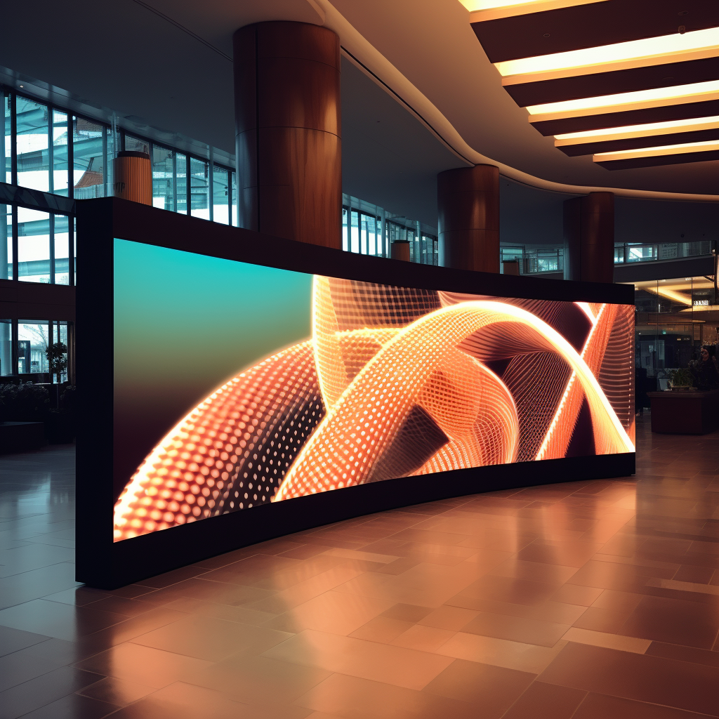 LED display screen for business