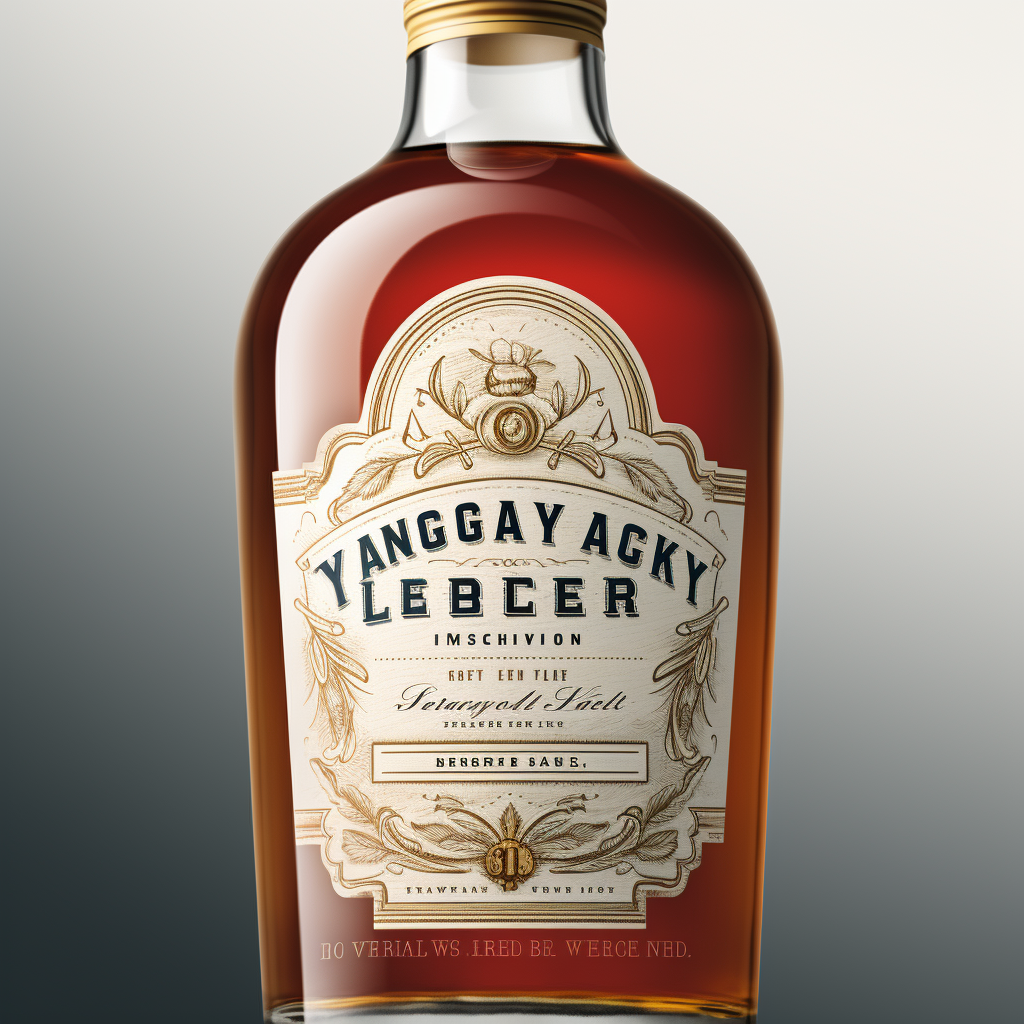 Legacy Blend Whiskey Label Design