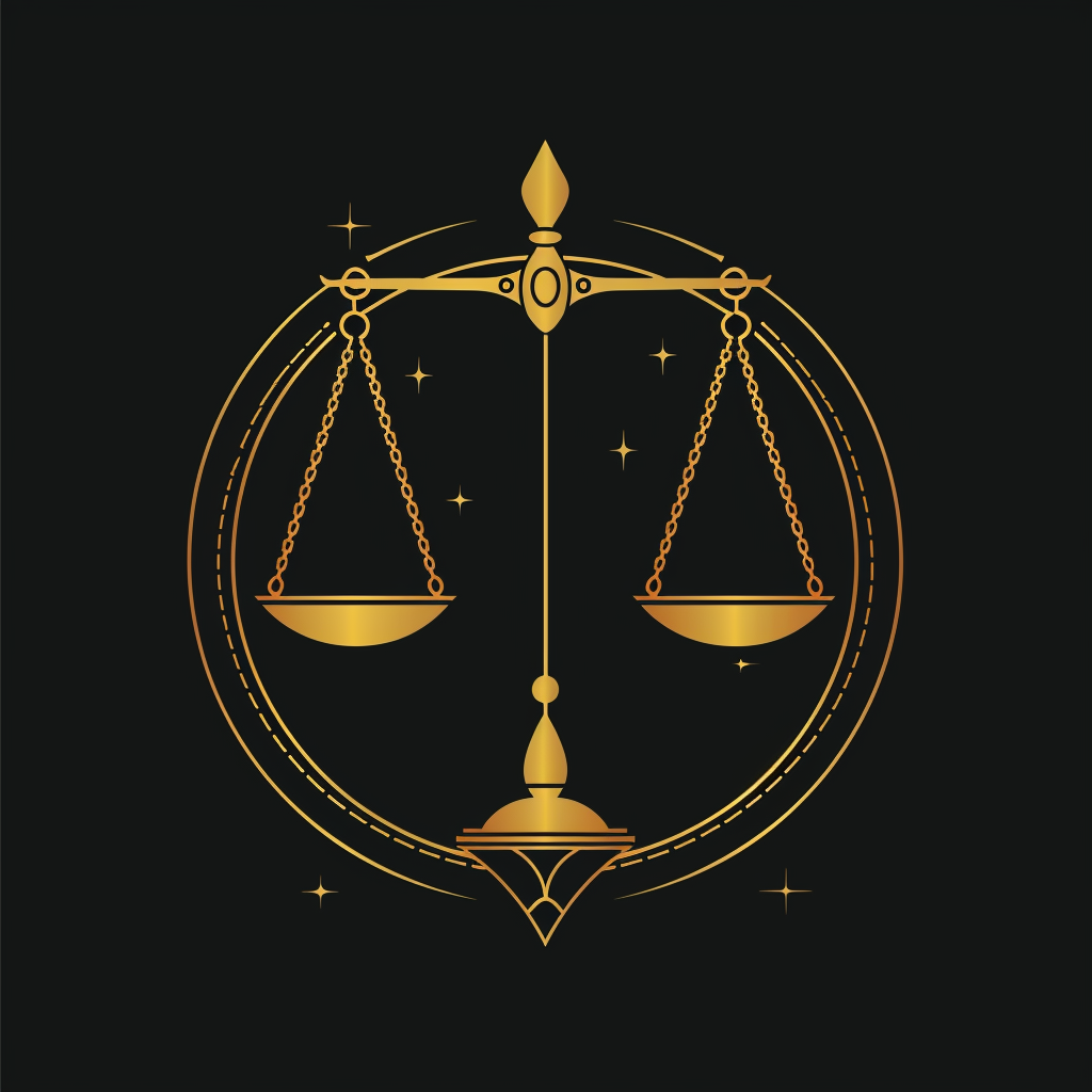 Logo of Legal Agency in Scandinavian style