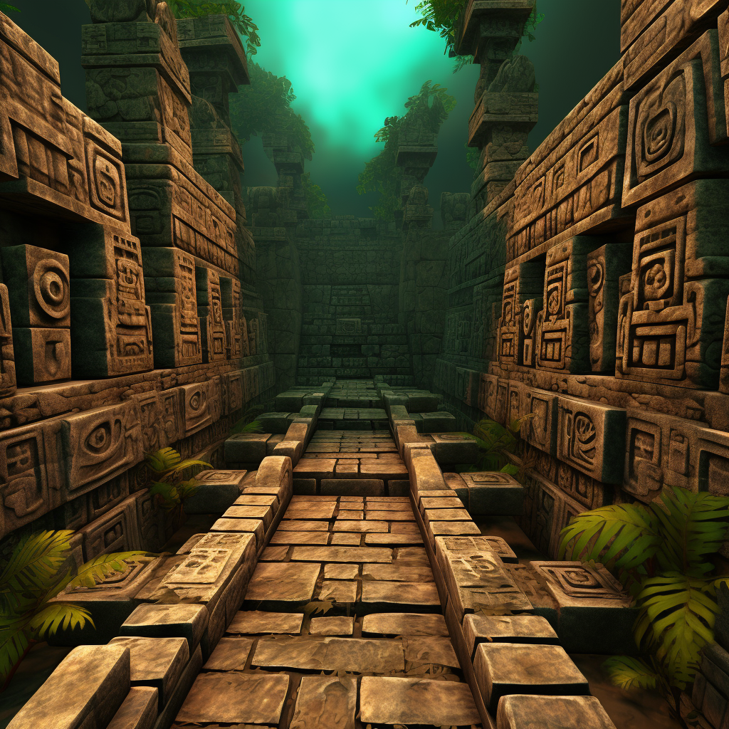 Fun-filled Legends of the Hidden Temple Gameshow Screenshot