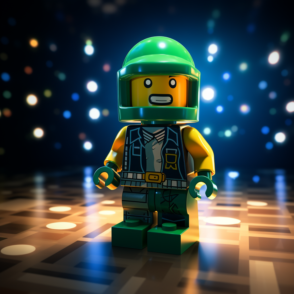 3D Lego character render