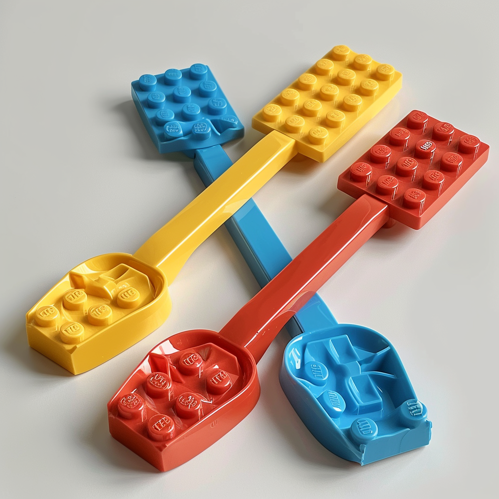 Lego dessert spoon concept design