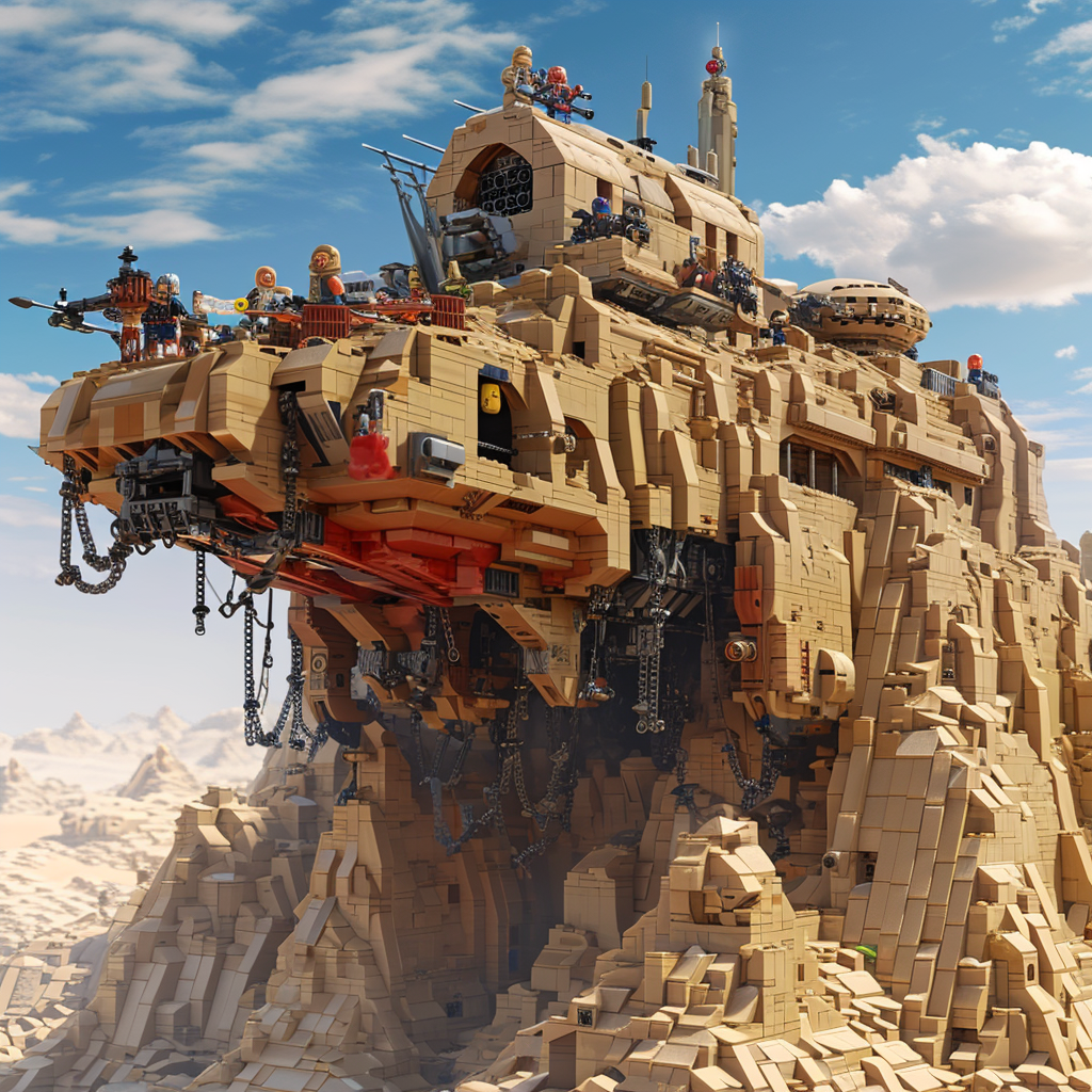 LEGO dune, highly detailed, 8K HD