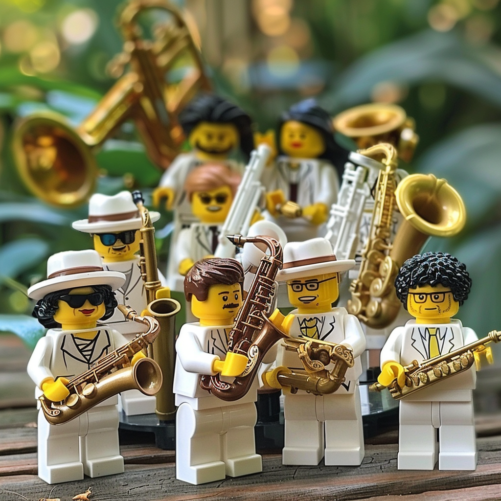 LEGO Gran Combo White Suits