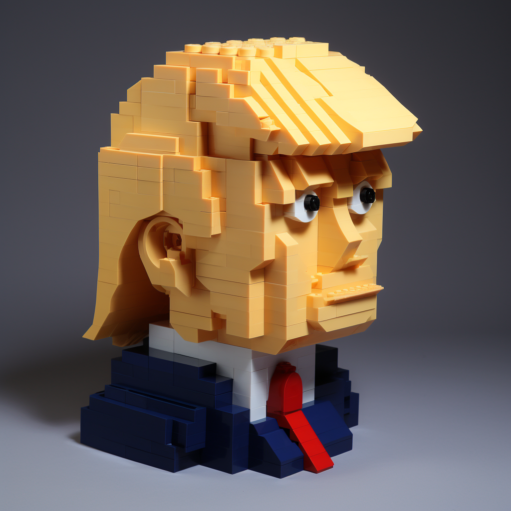 Lego Trump in Stylish Chaos