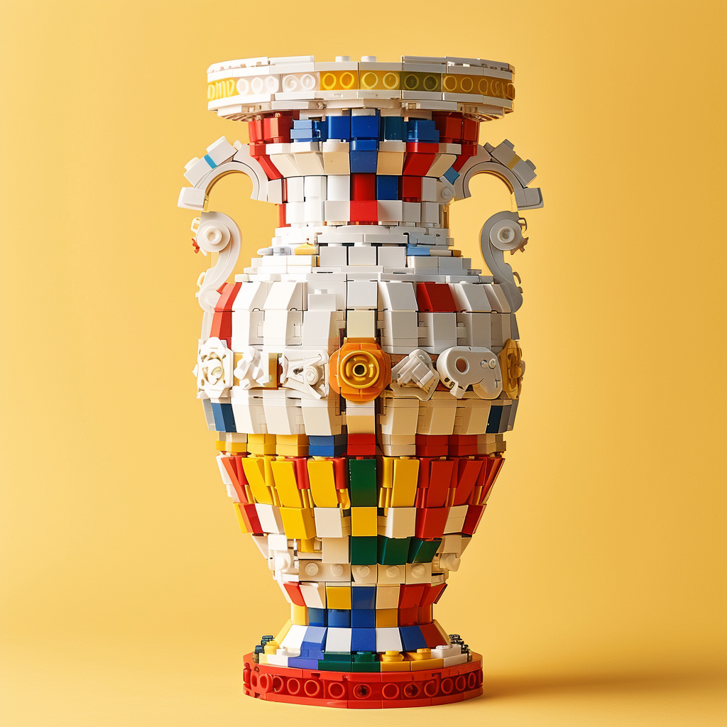 LEGO vase product shot