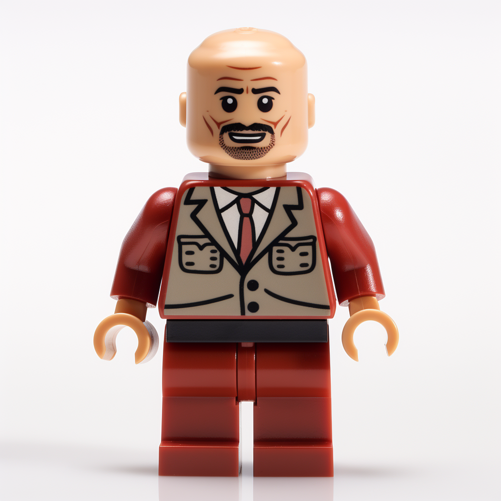 Lego character: 45 year old Spanish male