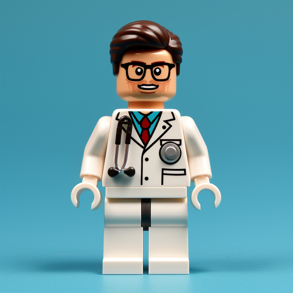 Lego Emergency Doctor Figurine