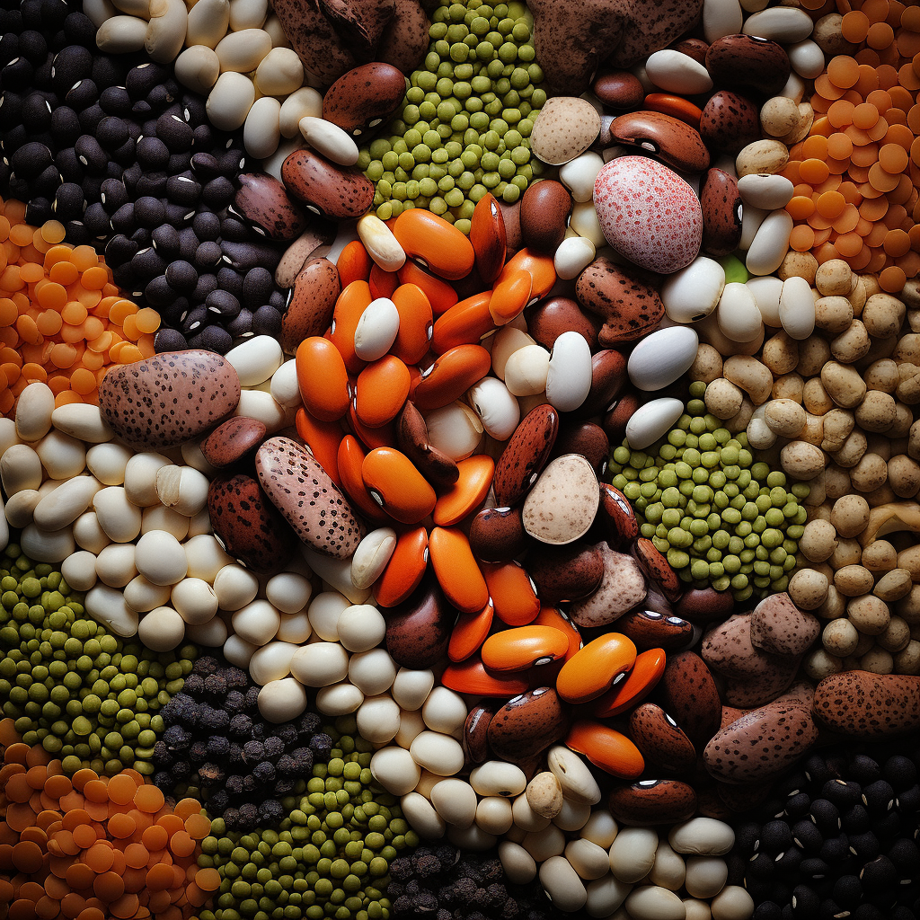 Nutritious legumes for a healthy vegan diet