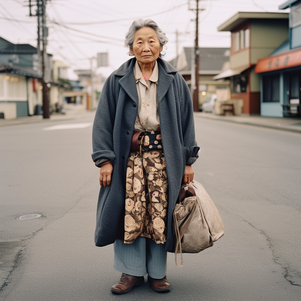 Forties-year-old gloomy celt ethnic woman