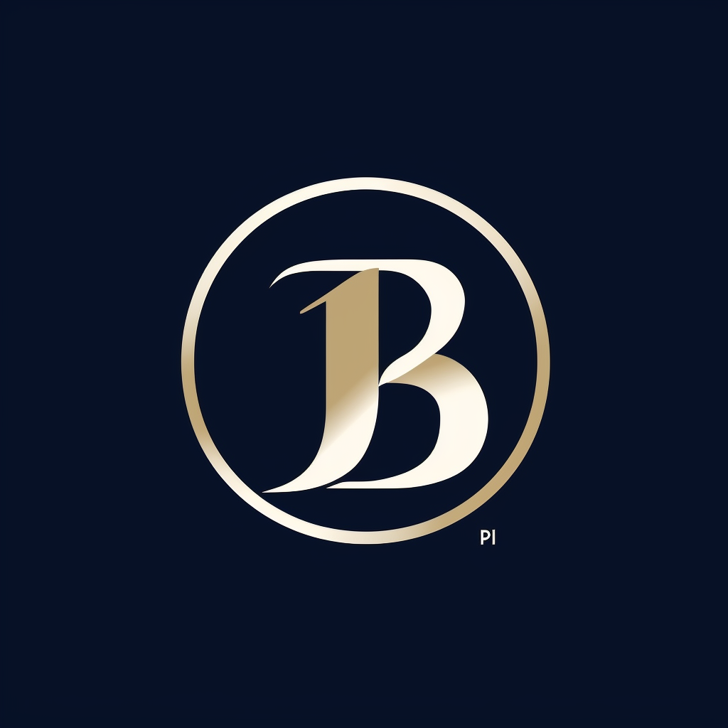 Simple letter B sports logo design