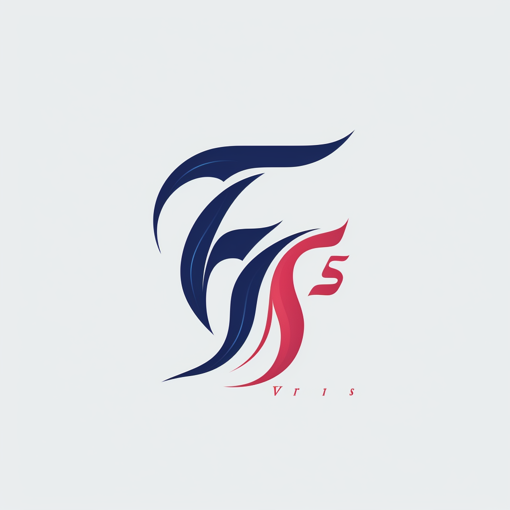 Simple FS logo design