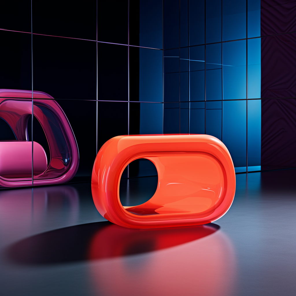 Verner Panton Barhocker in Bold Colors