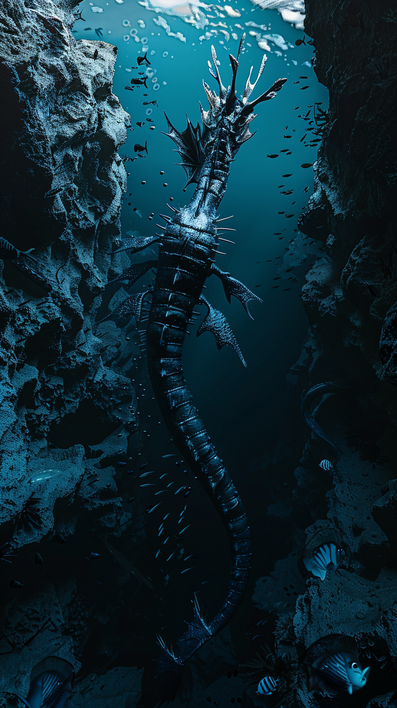 Sea Dragon Leviathan Underwater Realm