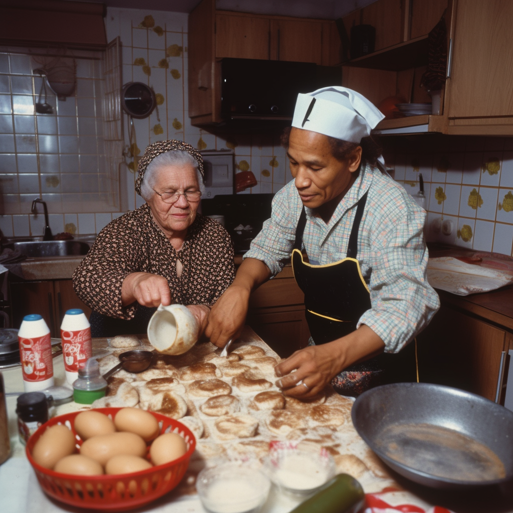 lewis hamilton cooking polish dumplings image