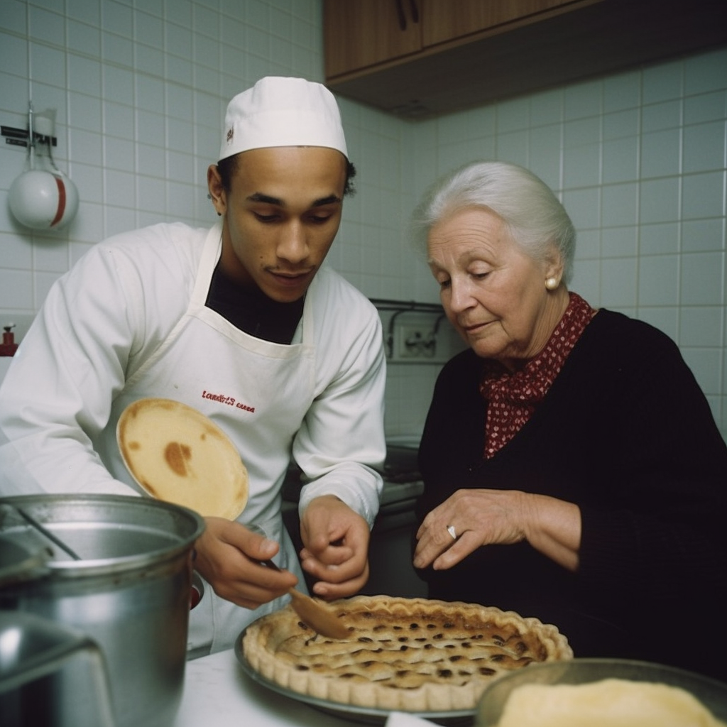 Lewis Hamilton Making Traditional Polish Dumplings