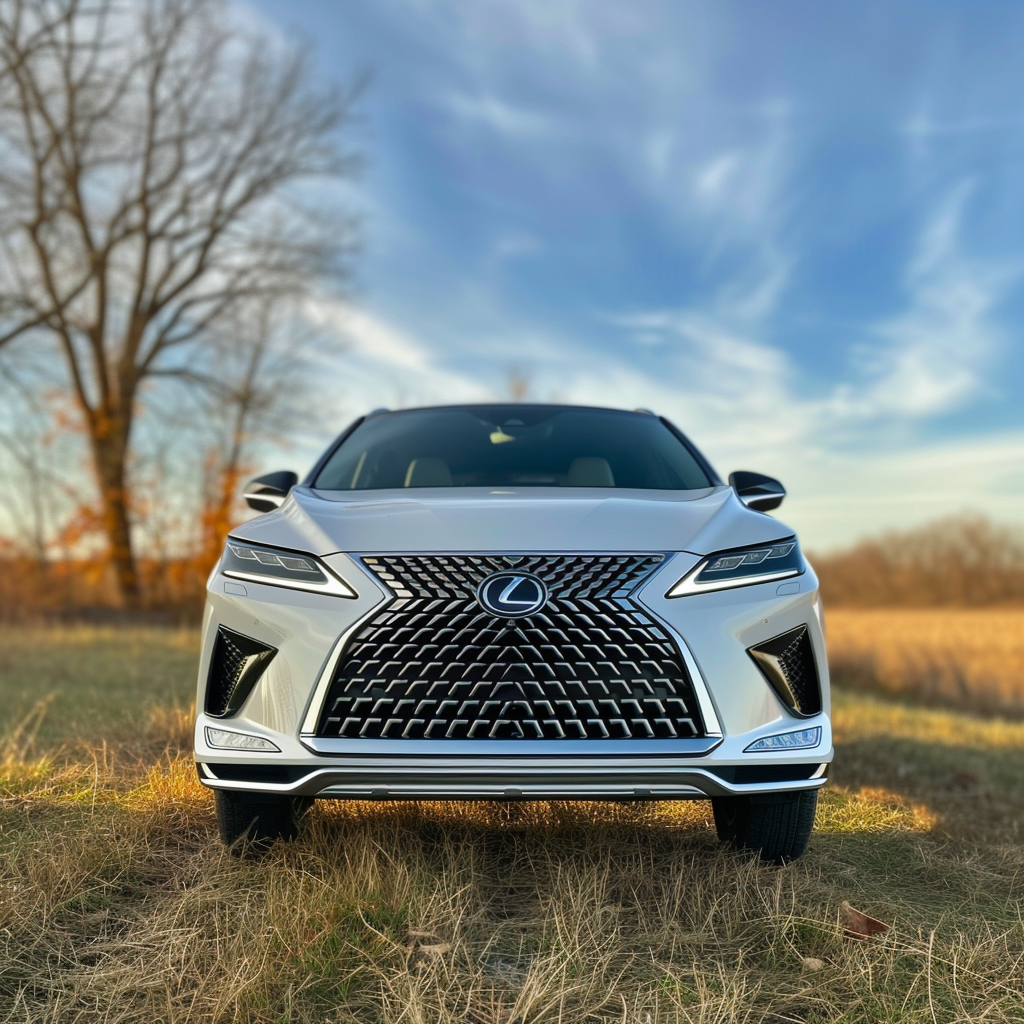 Lexus RX 400h front grille off-roading