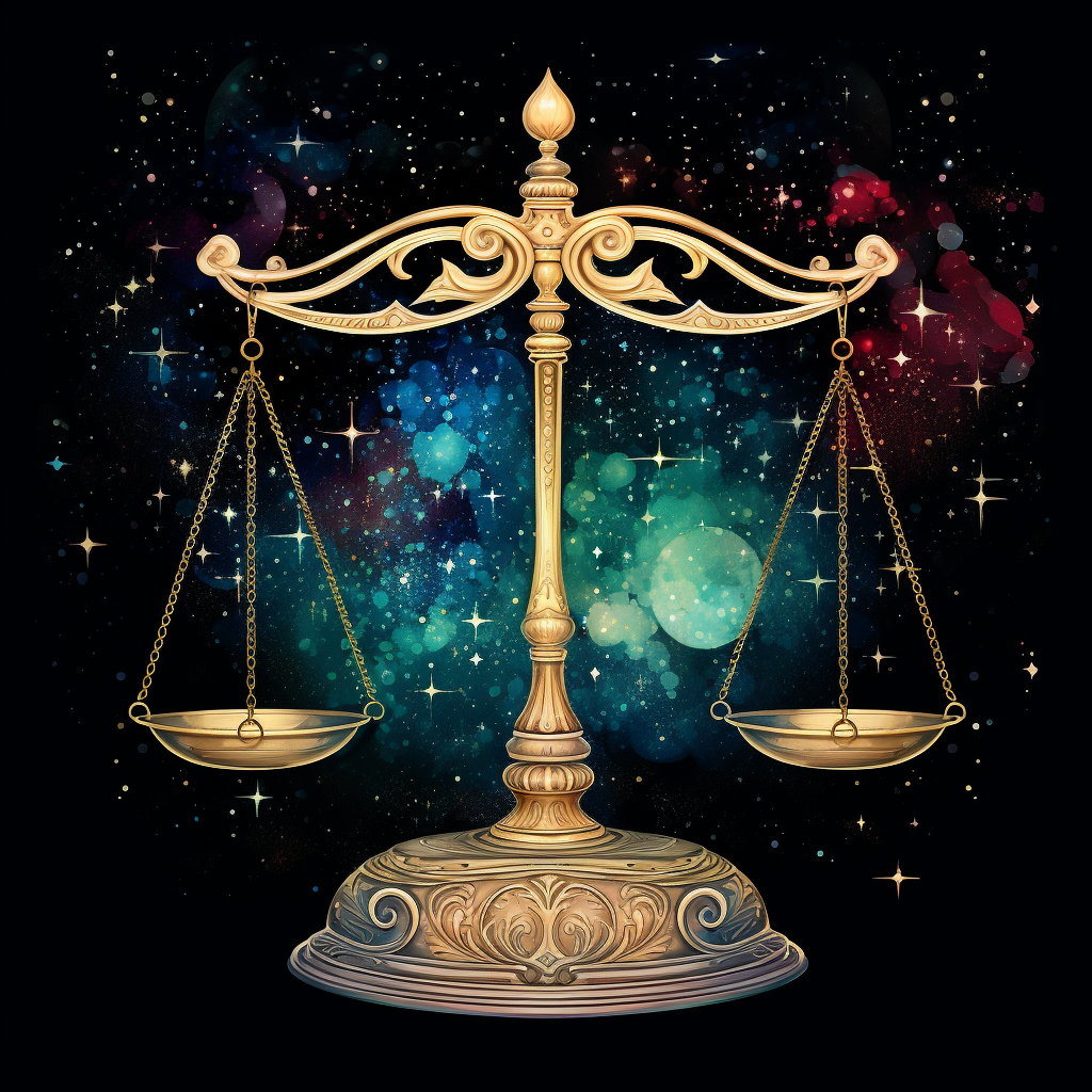 Libra Scales in Outer Space