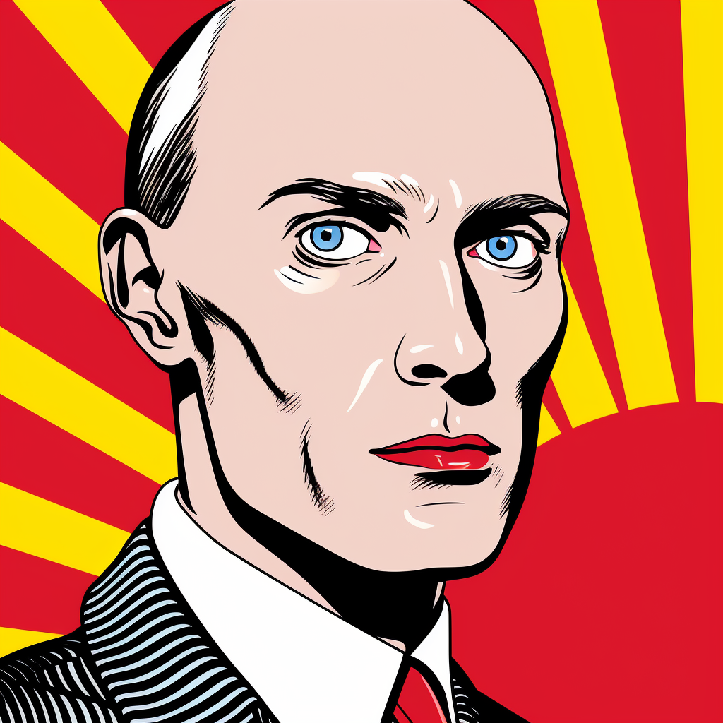 Pop-Art Illustration of Vladimir Putin