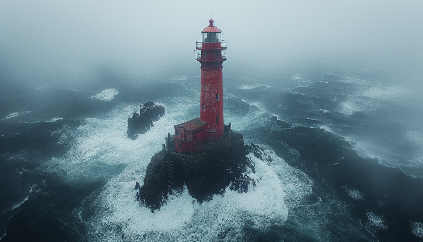 Lighthouse Adobe Stock Post Template