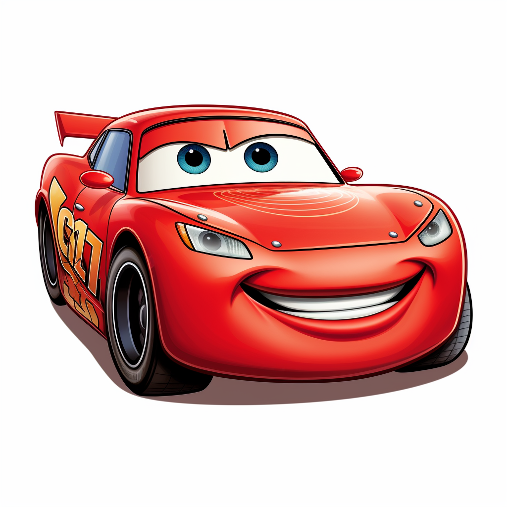 Lightning McQueen cute car