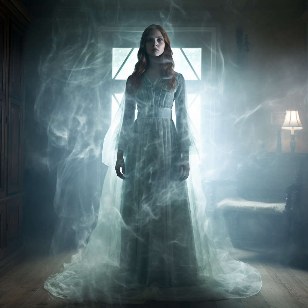 Lily Evans transparent ghost image