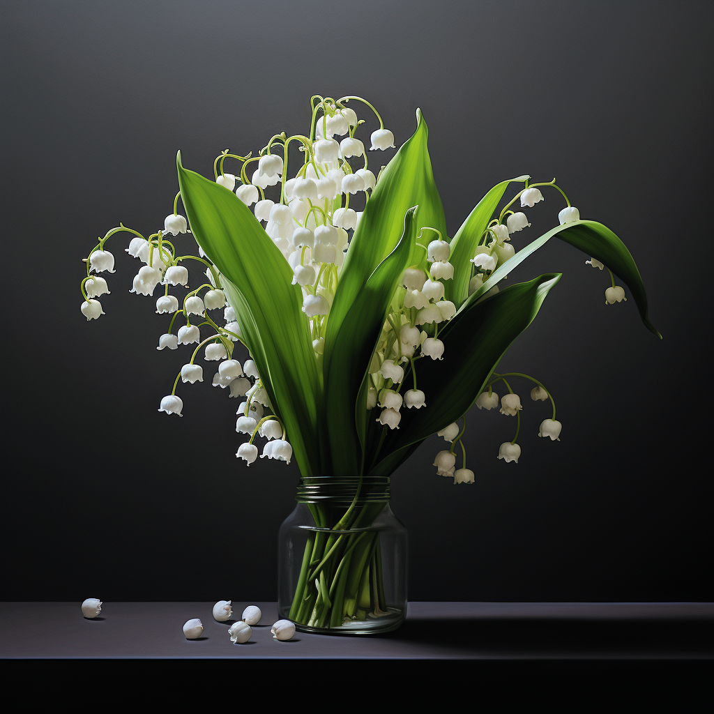 Gorgeous Lily of the Valley Blossoms