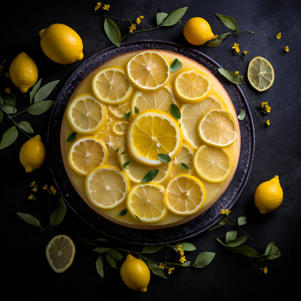 Mouthwatering Limoncello Torte Image