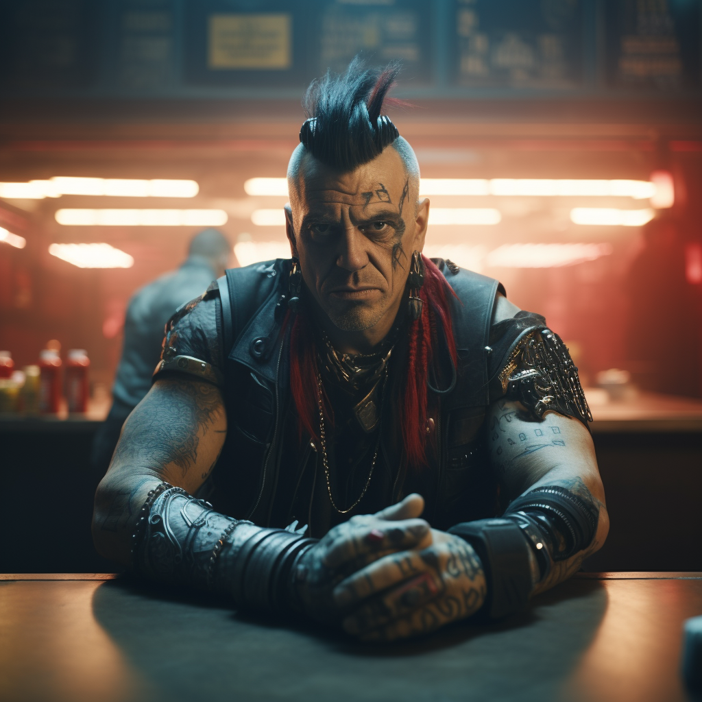 Till Lindemann Cyberpunk 2077 photo