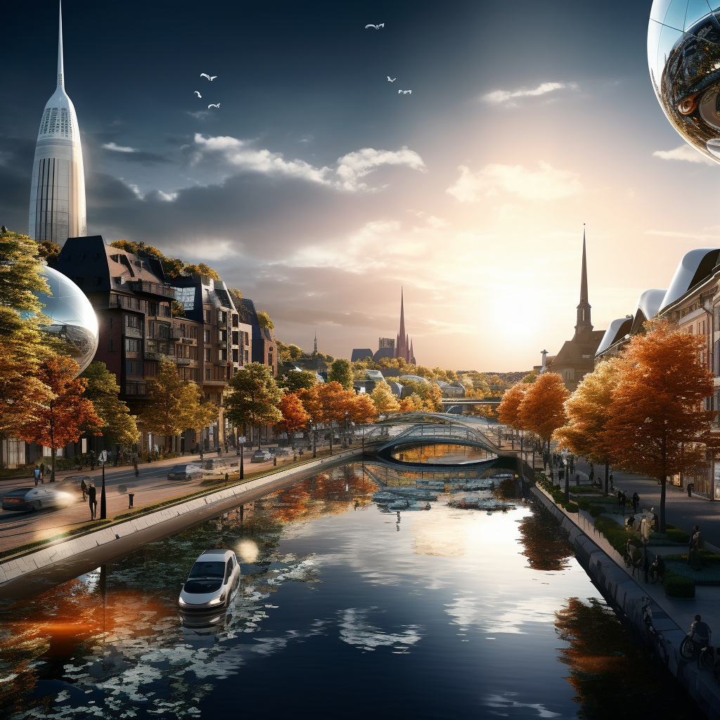 City of Linköping in the future