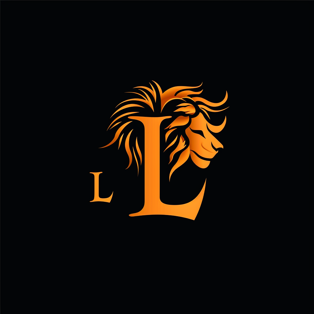 Majestic Lion  L  Logo