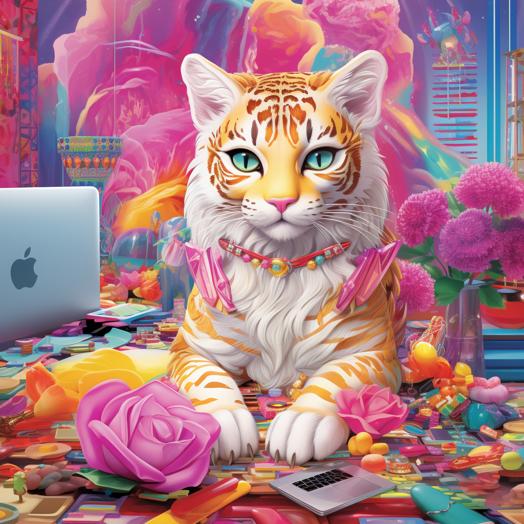 Colorful Lisa Frank Dear Diary