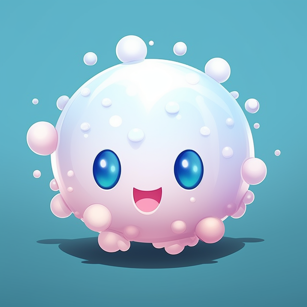 Cute Lithium Atom for Browser Game