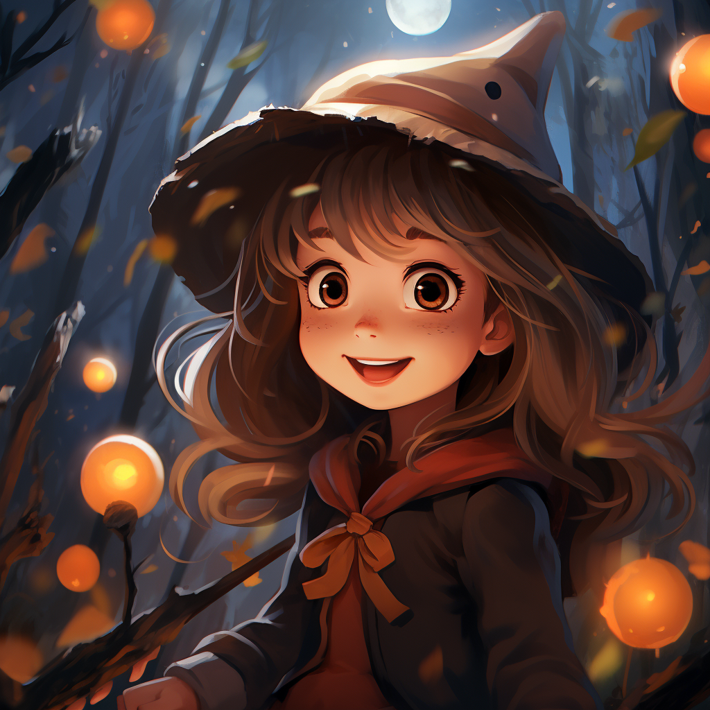 Adorable little witch from Studio Ghibli