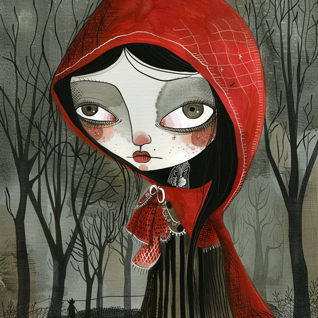 Little Red Riding Hood Tim Burton