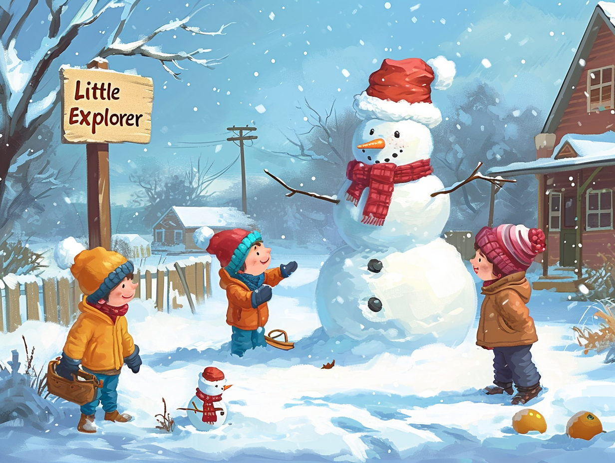 Little Snow Explorer  Cartoon for Kids