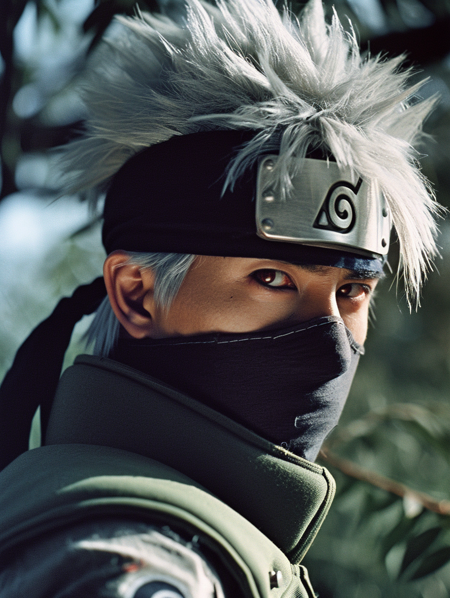 Live Action Kakashi DVD Screengrab Fantasy