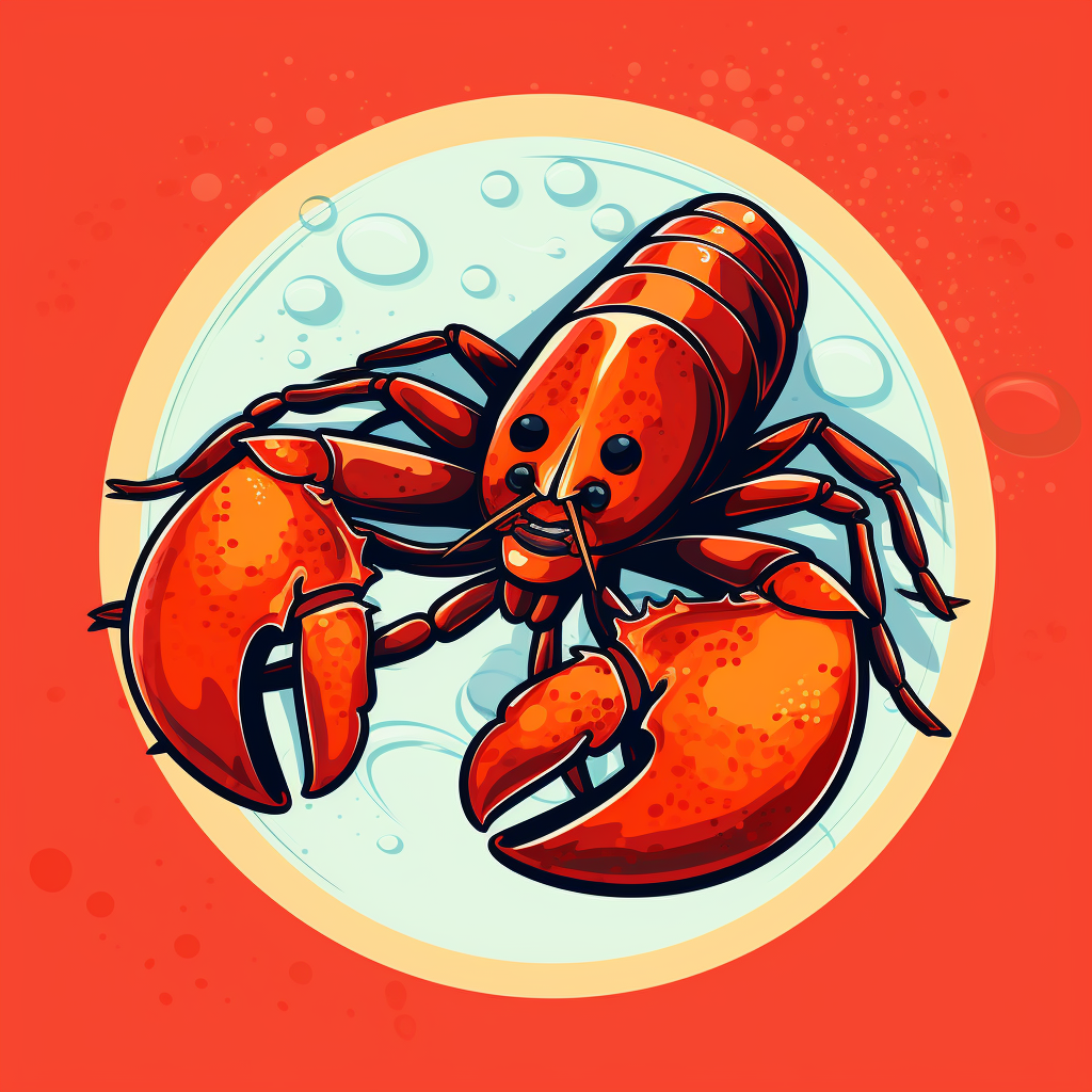 Lobster Vector Logo Image