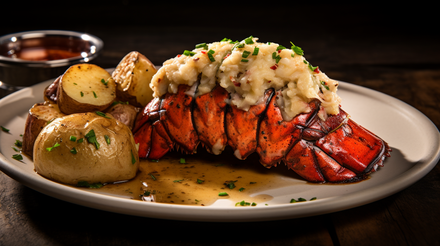 Lobster tail in nutty brown butter