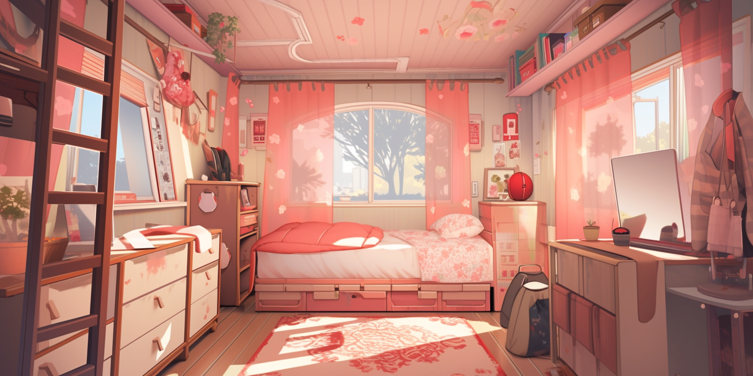 Lofi Girl Bedroom 360 Degree